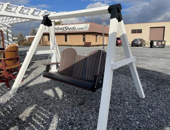 Vinyl A-Frame/Poly Swings from Pine Creek Structures in Harrisburg, PA