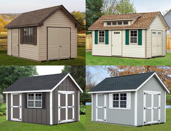 Custom Order A Cape Cod Storage Shed from Pine Creek Structures of Zelienople