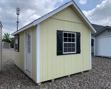 10x14 Cape style storage shed by Pine Creek Structures in CT