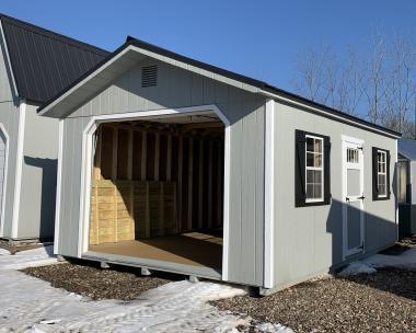 14x20 Garage in Connecticut by Pine Creek Structures of Berlin