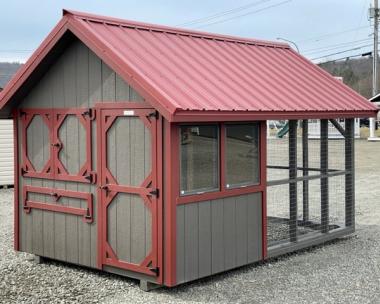 8 x 12 King Coop w/ Metal Roof