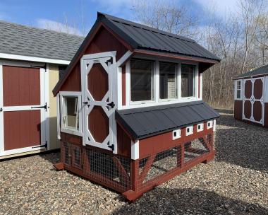 6X8 Chicken Coop by Pine Creek Structures in Berlin CT