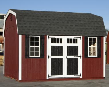 10x14 New England Style Dutch Barn Storage Shed