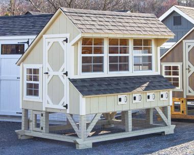 6x8 Chicken Coop available at Pine Creek Structures of Hegins (Spring Glen), PA