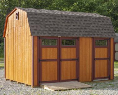 10x14 Custom Madison Series Dutch Barn With Ramp