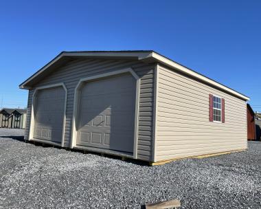 24'x24' Two-Car Garage with electrical package from Pine Creek Structures in Harrisburg, PA