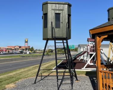 6'x6' Octagon Hunting Blind with extendable metal stand from Pine Creek Structures in Harrisburg, PA