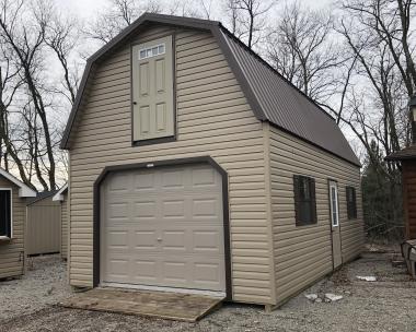 14x28 Two-Story Garage at Pine Creek Structures of Zelienople