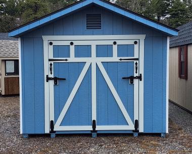 10'x14' Front Entry Peak with Rampage Door