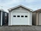 12x24 Peak Garage with Loft and Shelves