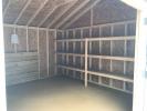 12x16 Cottage with Plenty of Shelving