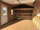 12x16 LP Peak Garage with 9 - Lite Single House Door